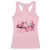 Washington DC Cherry Blossoms Racerback Tank Top Capitol Building Monuments Memorials Sakura TS11 Light Pink Print Your Wear