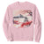 Washington DC Cherry Blossoms Monuments Memorials Sweatshirt Japanese Art Style Mount Fuji Sakura TS11 Light Pink Print Your Wear