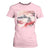 Washington DC Cherry Blossoms Monuments Memorials T Shirt For Women Japanese Art Style Mount Fuji Sakura TS11 Light Pink Print Your Wear