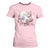 Washington DC Cat Cherry Blossoms T Shirt For Women Capitol Building Monuments Memorials Sakura TS11 Light Pink Print Your Wear