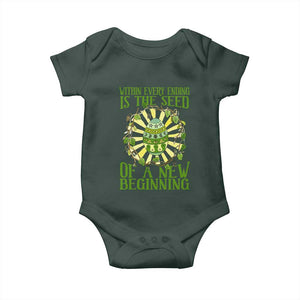 Within Every Ending Is The Seed Of A New Beginning Baby Onesie Ostara Pagan Eostre Easter Day TS11 Print Your Wear