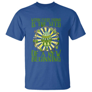 Within Every Ending Is The Seed Of A New Beginning T Shirt Ostara Pagan Eostre Easter Day TS11 Royal Blue Print Your Wear