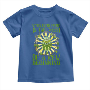 Within Every Ending Is The Seed Of A New Beginning Toddler T Shirt Ostara Pagan Eostre Easter Day TS11 Royal Blue Print Your Wear