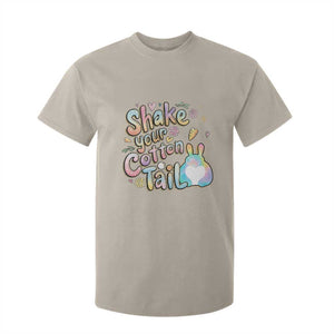 Funny Easter Day Retro Bunny Shake Your Cotton Tail T Shirt For Kid TS11 Sand Print Your Wear