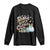 Funny Easter Day Retro Bunny Shake Your Cotton Tail Long Sleeve Shirt TS11 Black Print Your Wear
