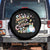 Funny Easter Day Retro Bunny Shake Your Cotton Tail Spare Tire Cover TS11 No hole Black Print Your Wear