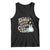 Funny Easter Day Retro Bunny Shake Your Cotton Tail Tank Top TS11 Black Print Your Wear