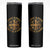 Orthodox Easter Christian Skinny Tumbler Christ Is Risen He Is Risen Greek NIKA Cross TS11 Black Print Your Wear