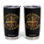Orthodox Easter Christian Tumbler Cup Christ Is Risen He Is Risen Greek NIKA Cross TS11 Black Print Your Wear