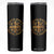 Orthodox Easter Christian Skinny Tumbler Christ Is Risen Truly He Is Risen NIKA Cross TS11 Black Print Your Wear