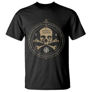 Eastern Orthodox Cross Skull IC XC Nika Jesus Church T Shirt TS11 Black Print Your Wear