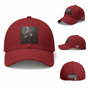 Christian Biblical Parable Of Lost Sheep Scene Baseball Cap Funny Photo TS11 Baseball Cap Universal Fit Cherry Red Print Your Wear