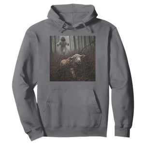 Christian Biblical Parable Of Lost Sheep Scene Hoodie Funny Photo TS11 Charcoal Print Your Wear