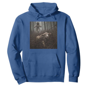 Christian Biblical Parable Of Lost Sheep Scene Hoodie Funny Photo TS11 Royal Blue Print Your Wear