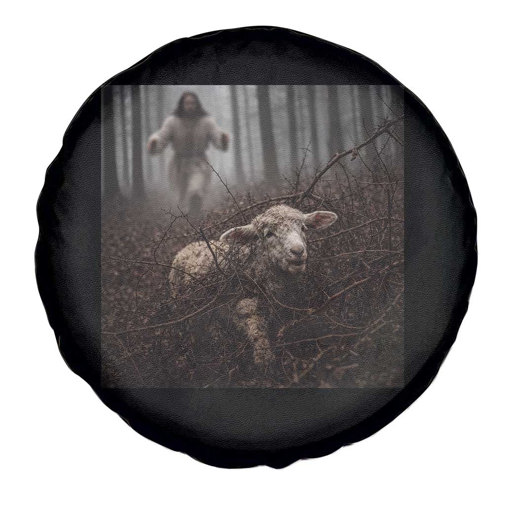 Christian Biblical Parable Of Lost Sheep Scene Spare Tire Cover Funny Photo TS11 Print Your Wear