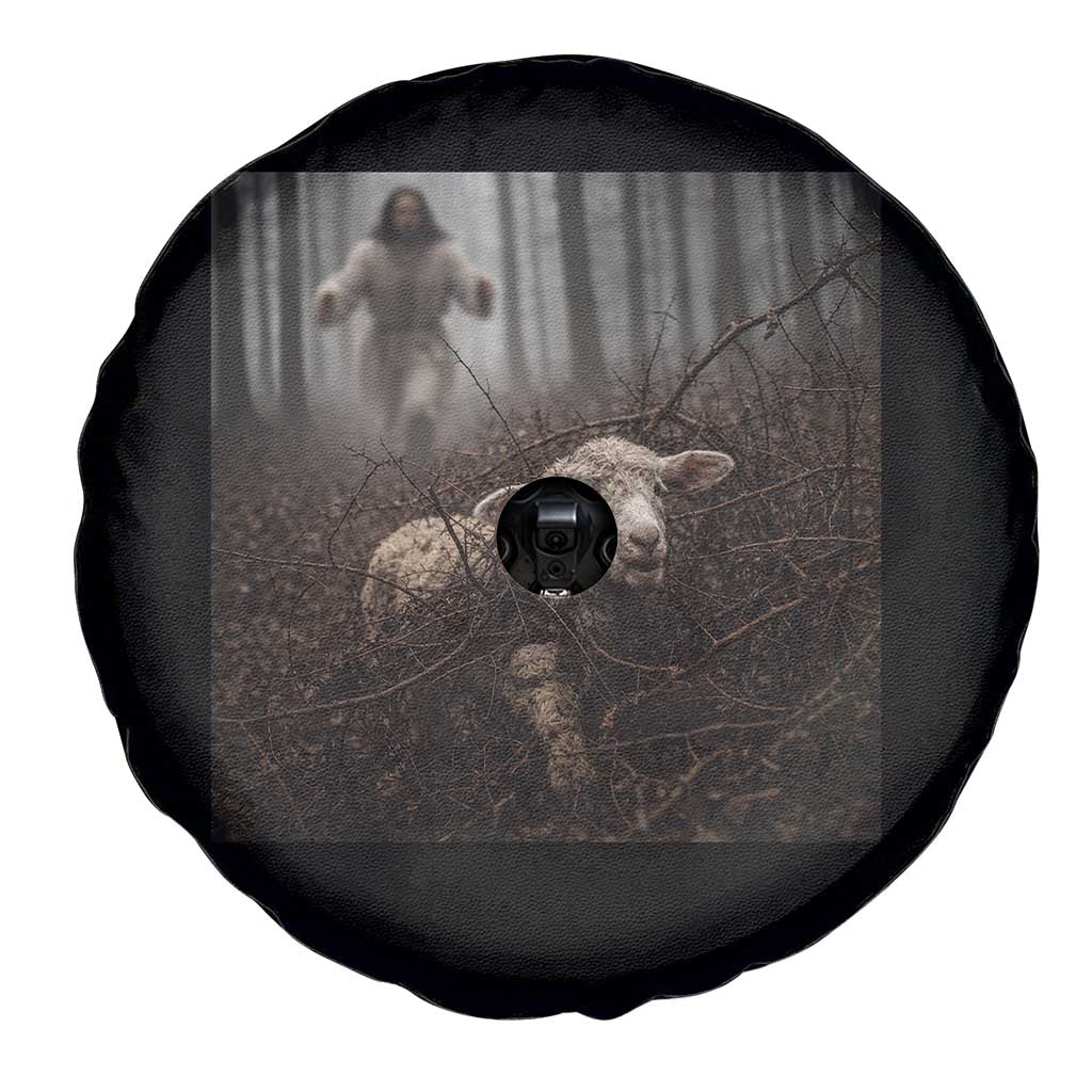 Christian Biblical Parable Of Lost Sheep Scene Spare Tire Cover Funny Photo TS11 Print Your Wear