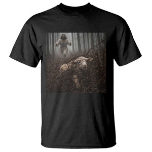 Christian Biblical Parable Of Lost Sheep Scene T Shirt Funny Photo TS11 Black Print Your Wear