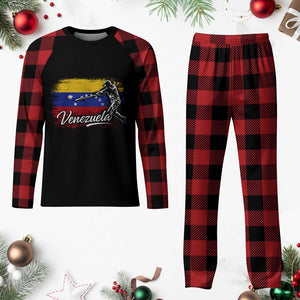 Venezuela Baseball Batter Venezuelan Sport Fan Plaid Pajama Set TS11 Buffalo Plaid Print Your Wear