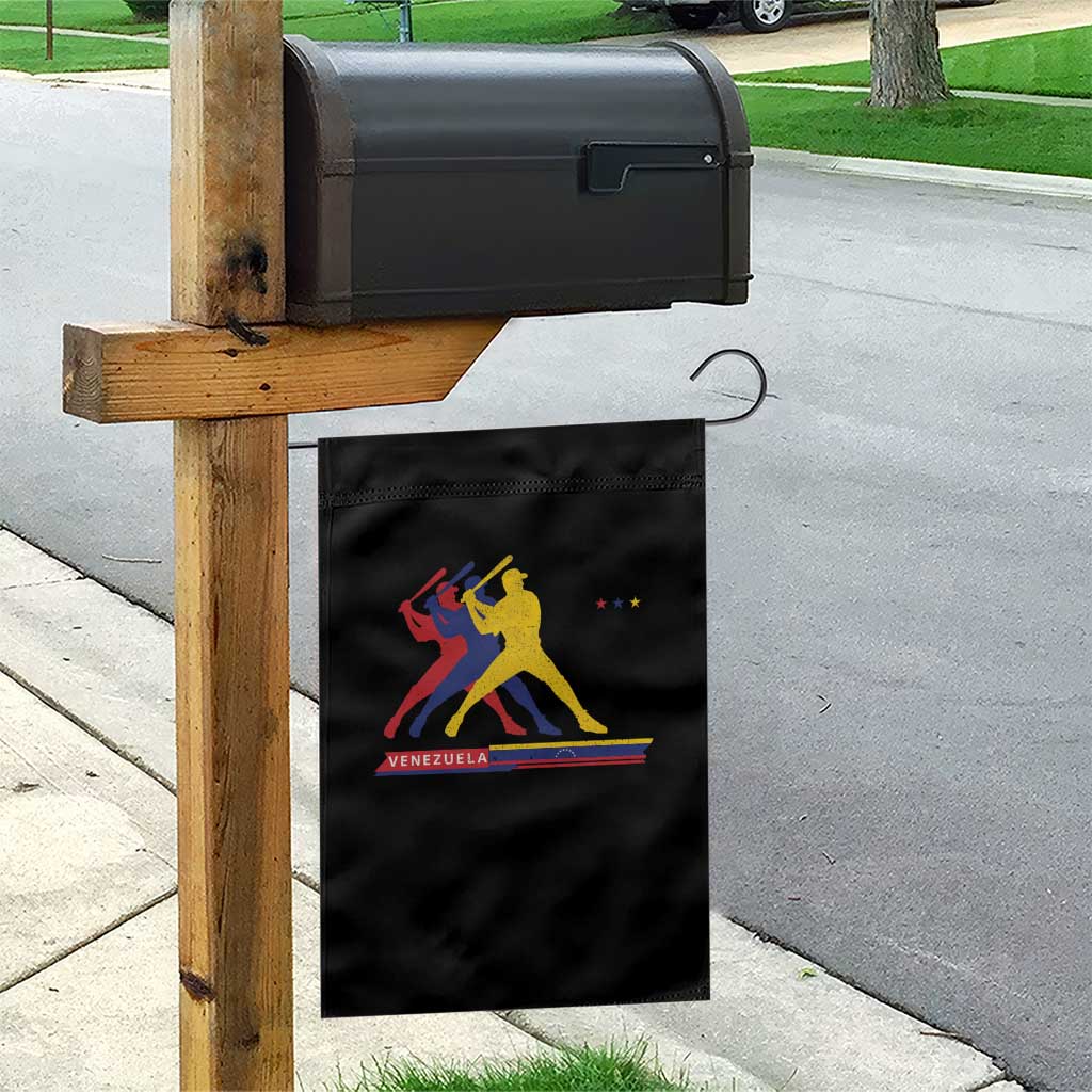 Baseball Venezuela Sport Fan Venezuelan Flag Batter Player Garden Flag TS11 Print Your Wear