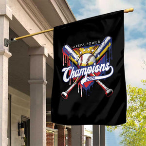 Venezuela Champions 2026 Garden Flag Baseball Lover Home Plate Drip TS11 Print Your Wear