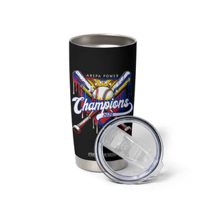 Venezuela Champions 2026 Tumbler Cup Baseball Lover Home Plate Drip TS11 Print Your Wear