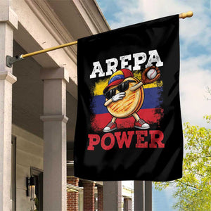Funny Arepa Power Venezuela Baseball Lover Garden Flag Cute Dabbing Arepa TS11 Print Your Wear