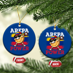 Funny Arepa Power Venezuela Baseball Lover Ceramic Ornament Cute Dabbing Arepa TS11 1pc Blue Print Your Wear