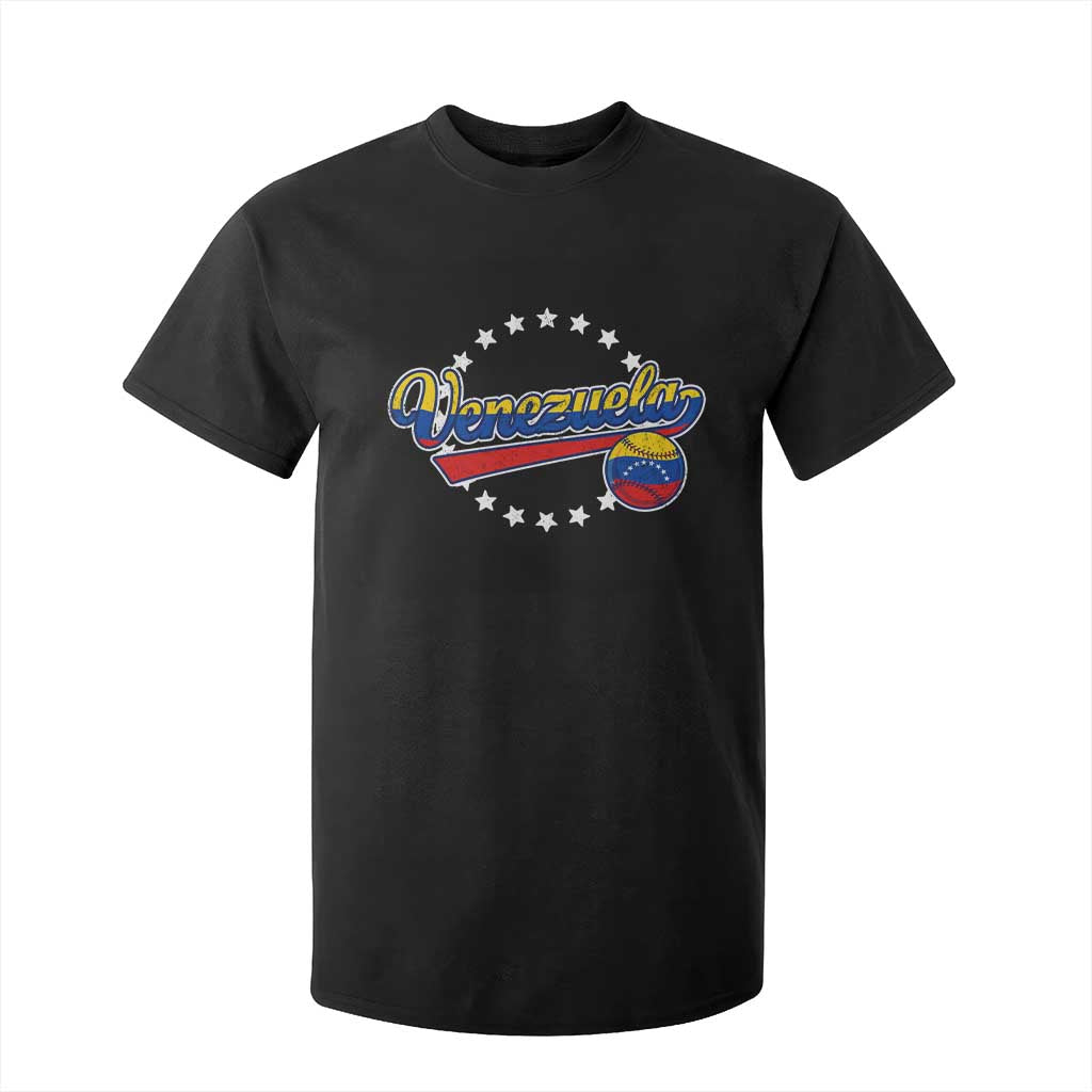 Venezuela Baseball Jersey Venezuelan Sport Fan T Shirt For Kid TS11 Black Print Your Wear