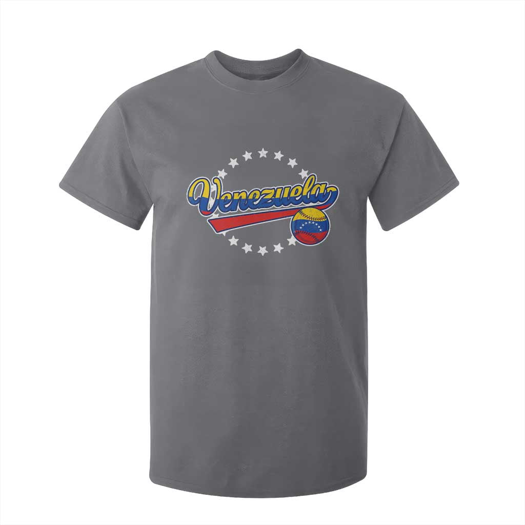 Venezuela Baseball Jersey Venezuelan Sport Fan T Shirt For Kid TS11 Charcoal Print Your Wear