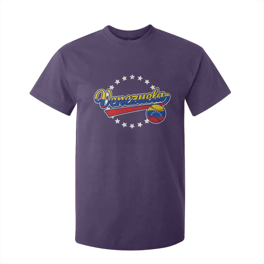 Venezuela Baseball Jersey Venezuelan Sport Fan T Shirt For Kid TS11 Purple Print Your Wear