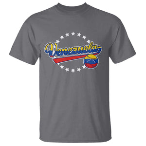 Venezuela Baseball Jersey Venezuelan Sport Fan T Shirt TS11 Charcoal Print Your Wear