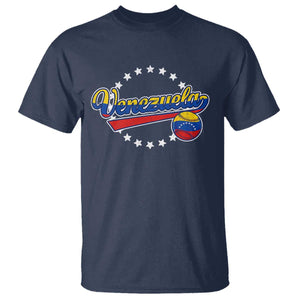 Venezuela Baseball Jersey Venezuelan Sport Fan T Shirt TS11 Navy Print Your Wear