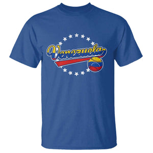 Venezuela Baseball Jersey Venezuelan Sport Fan T Shirt TS11 Royal Blue Print Your Wear