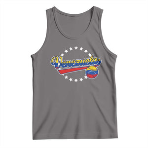 Venezuela Baseball Jersey Venezuelan Sport Fan Tank Top TS11 Deep Heather Print Your Wear
