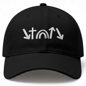 Christian Easter Baseball Cap 5 Gospel Symbols He Came Died Rose Ascended Jesus TS11 Print Your Wear