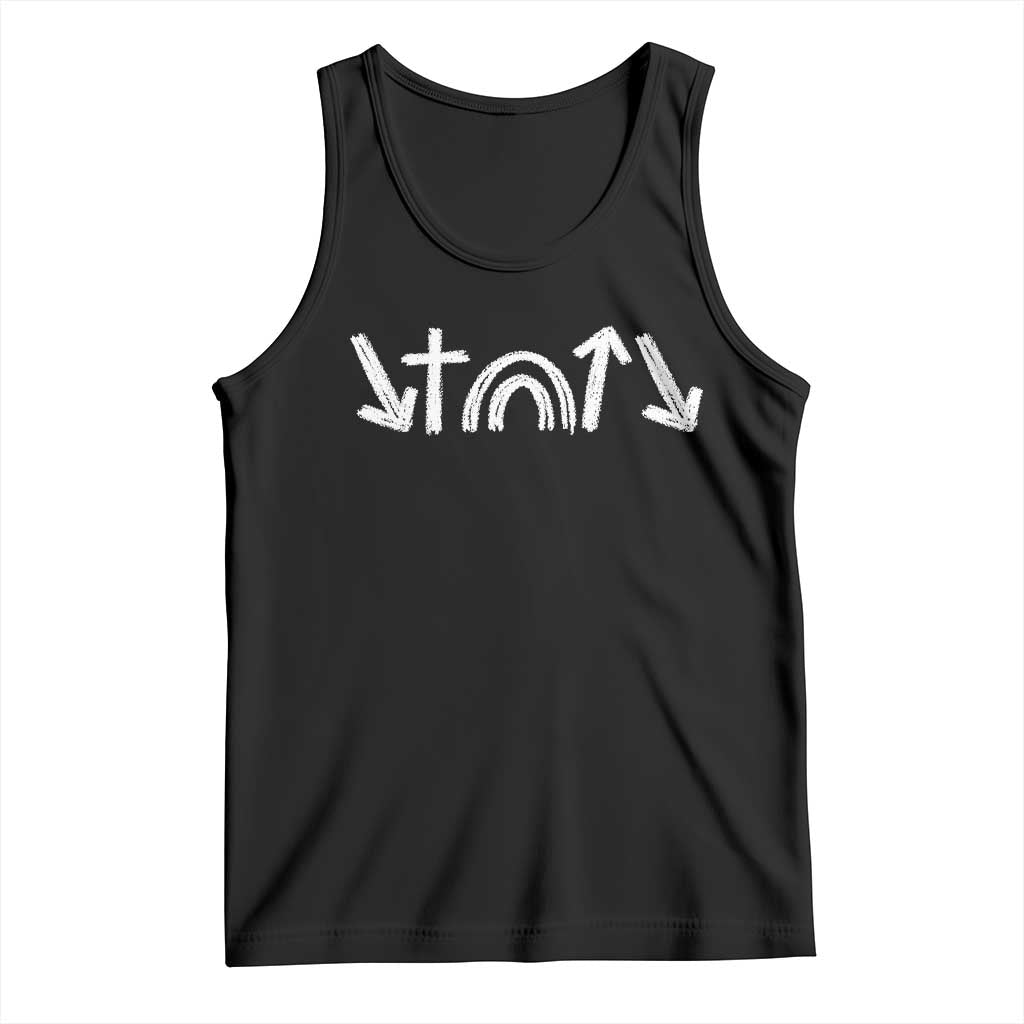 Christian Easter Tank Top 5 Gospel Symbols He Came Died Rose Ascended Jesus TS11 Black Print Your Wear