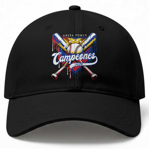 Venezuela Campeones Baseball Championship 2026 Baseball Cap Home Plate Drip TS11 Print Your Wear