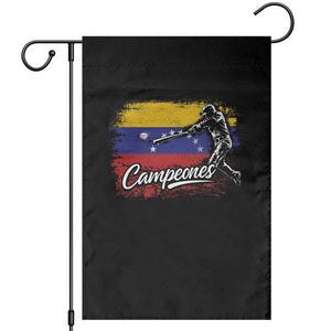 Venezuela Campeones Del Mundo Baseball Championship Garden Flag TS11 Black Print Your Wear