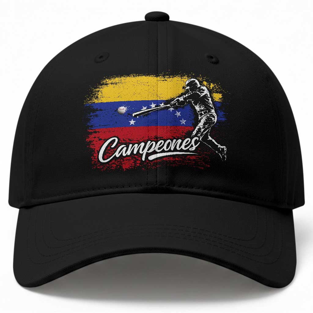 Venezuela Campeones Del Mundo Baseball Championship Baseball Cap TS11 Print Your Wear