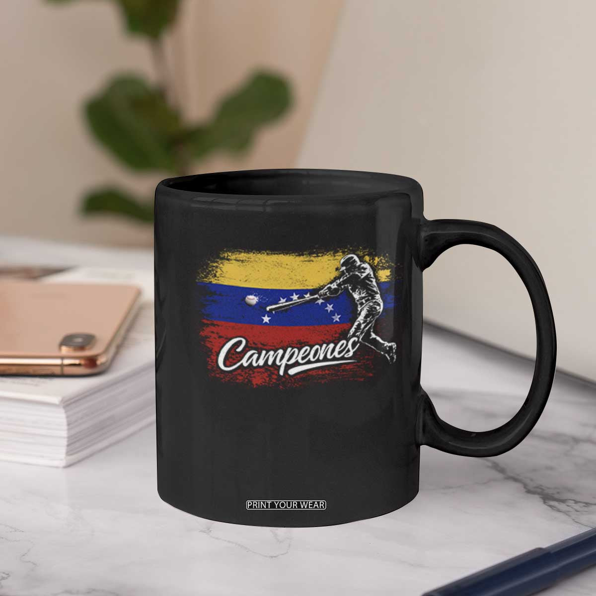 Venezuela Campeones Del Mundo Baseball Championship Coffee Mug TS11 Print Your Wear