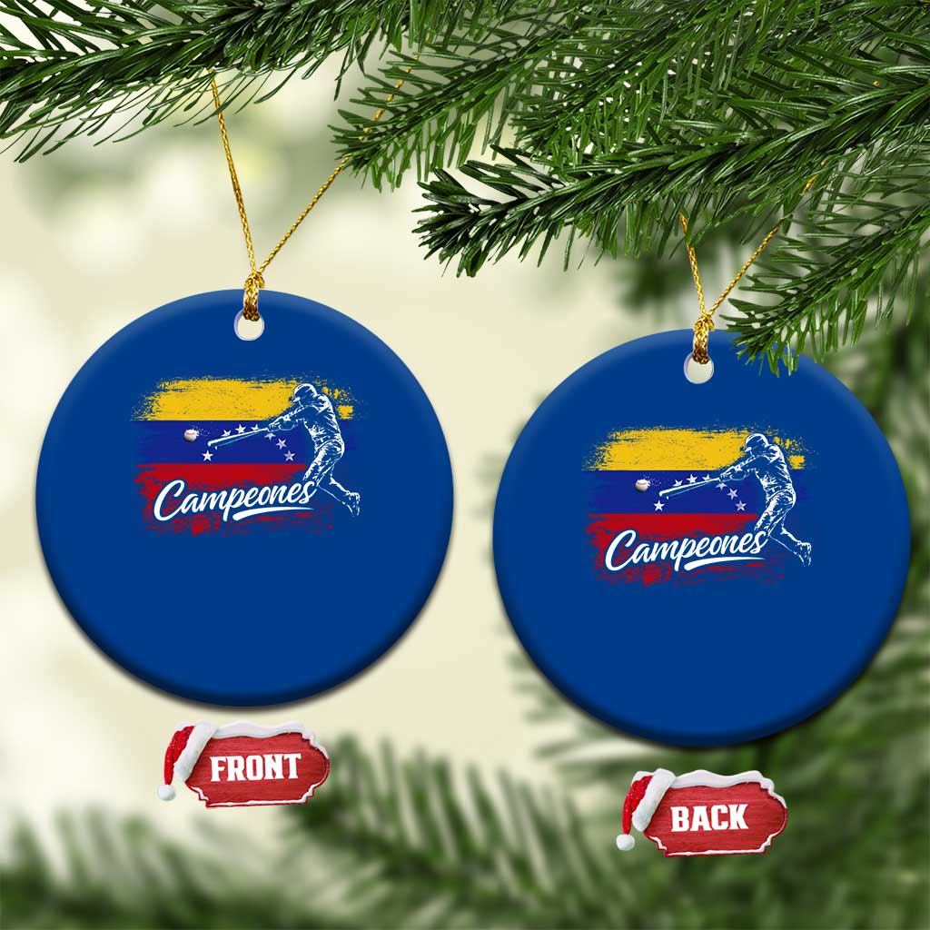 Venezuela Campeones Del Mundo Baseball Championship Ceramic Ornament TS11 1pc Blue Print Your Wear