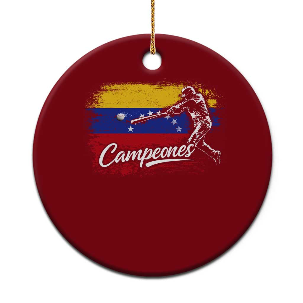 Venezuela Campeones Del Mundo Baseball Championship Ceramic Ornament TS11 1pc Red Print Your Wear