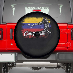 Venezuela Campeones Del Mundo Baseball Championship Spare Tire Cover TS11 Black Print Your Wear