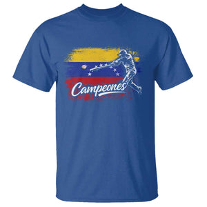 Venezuela Campeones Del Mundo Baseball Championship T Shirt TS11 Royal Blue Print Your Wear