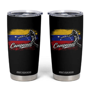 Venezuela Campeones Del Mundo Baseball Championship Tumbler Cup TS11 Black Print Your Wear