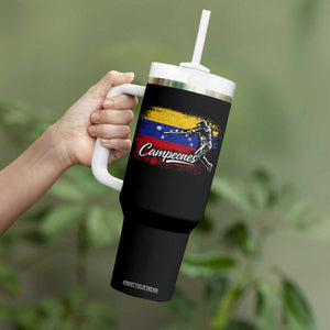 Venezuela Campeones Del Mundo Baseball Championship Tumbler With Handle TS11 Print Your Wear