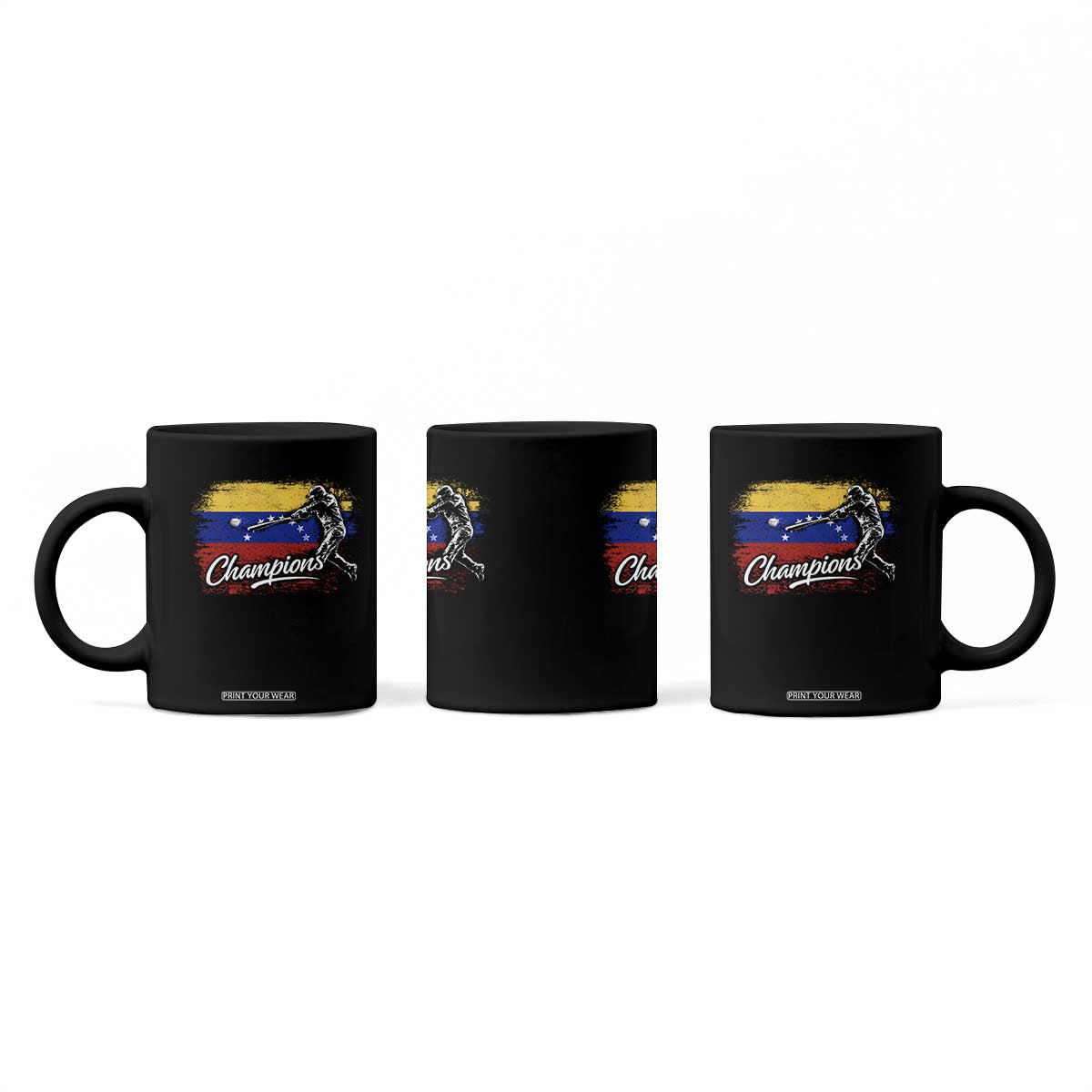 Venezuela Champions Baseball Batter Venezuelan Sport Fan Coffee Mug TS11 Print Your Wear
