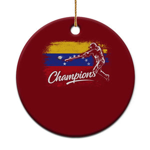 Venezuela Champions Baseball Batter Venezuelan Sport Fan Ceramic Ornament TS11 1pc Red Print Your Wear