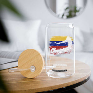 Venezuela Champions Baseball Batter Venezuelan Sport Fan Glass Can TS11 Print Your Wear