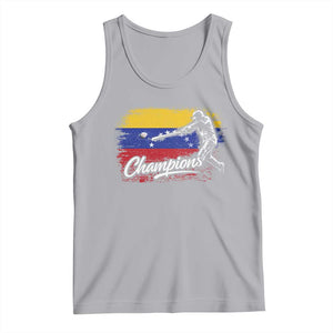 Venezuela Champions Baseball Batter Venezuelan Sport Fan Tank Top TS11 Athletic Heather Print Your Wear